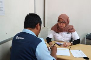 Rampcheck dan Test Urine terhadap Awak Armada Bus Terminal Pondok Cabe