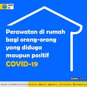 Perawatan di rumah bagi terduga maupun positif Covid-19