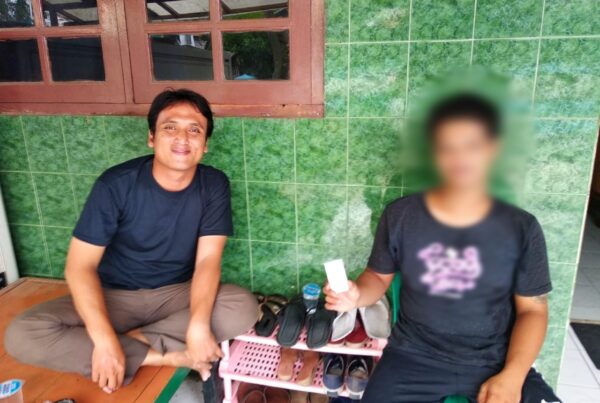 Layanan Home Visit klien oleh Petugas Rehab BNN Kota Tangerang Selatan
