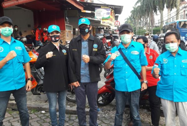 Aksi Bakti Sosial BNN RI dan GMDM kepada Masyarakat Kota Tangerang Selatan