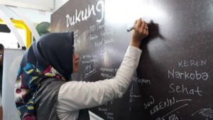 BNN Kota Tangerang Selatan Hadir di Pameran Pembangunan Dalam Rangka Memperingati HUT Ke-11 Kota Tangerang Selatan