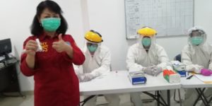 Cegah Penyebaran Covid-19, BNNK Tangsel Gelar Rapid Test