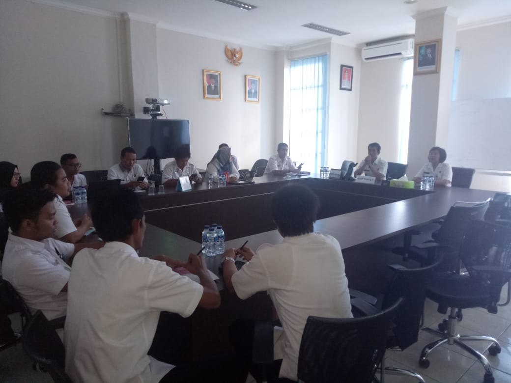 BNN Kota Tangerang Selatan ikuti Kegiatan Pengawasan Tata Kearsipan bersama Tata Usaha Biro Umum Settama BNN RI