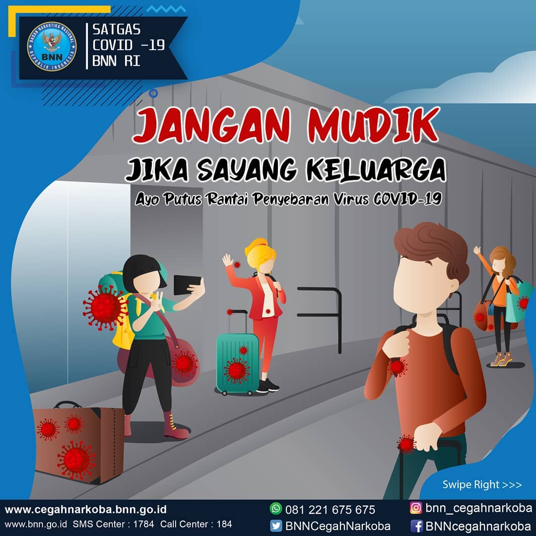 Jangan Mudik Jika Sayang Keluarga