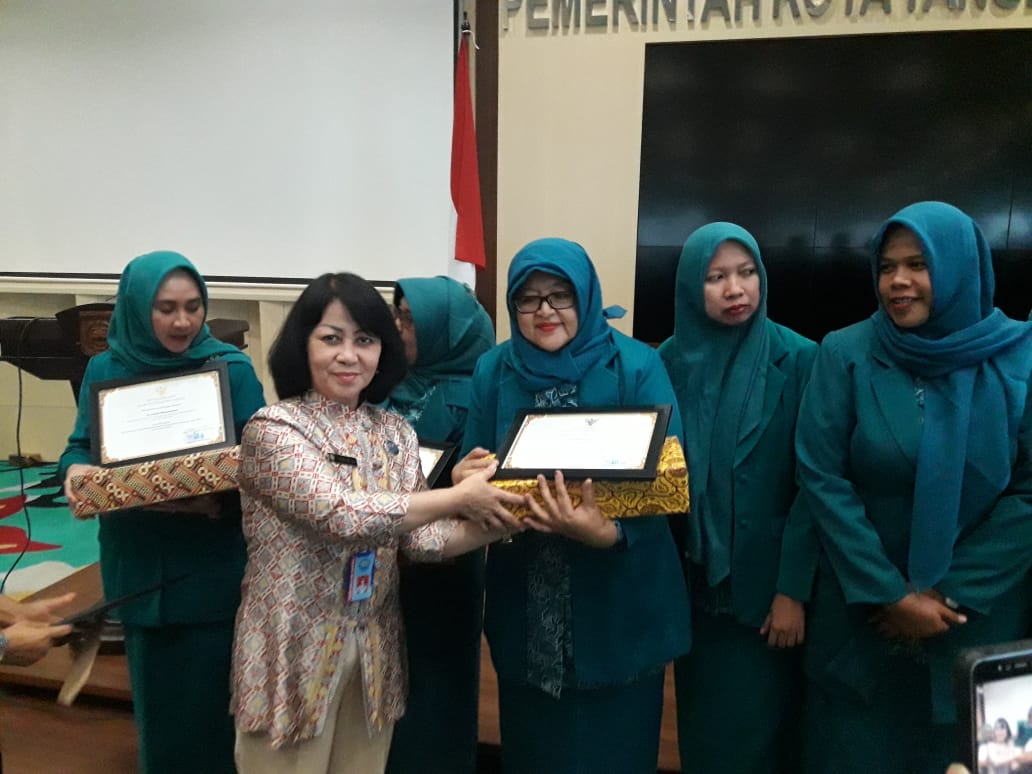 BNN Kota Tangerang Selatan Hadiri Hari Kesatuan Gerak Pemberdayaan dan Kesejahteraan Keluarga ke-47 di Balaikota Tangerang Selatan