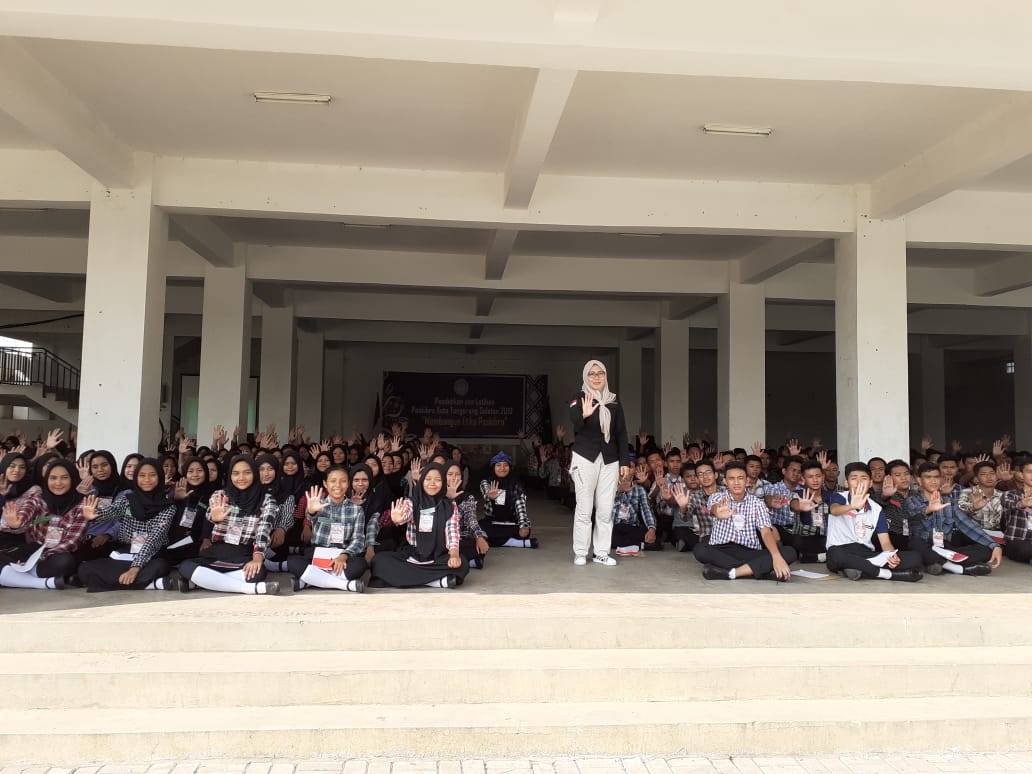 BNN Kota Tangerang Selatan Bekali Materi P4GN kepada Paskibra Kota Tangerang Selatan BNN Kota Tangerang Selatan Bekali Materi P4GN kepada Paskibra Kota Tangerang Selatan