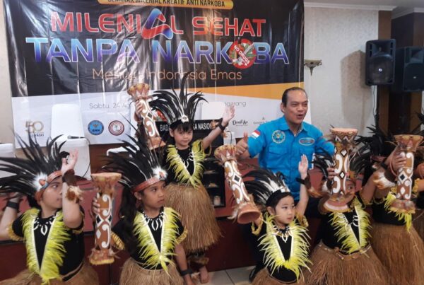 BNN Kota Tangerang Selatan Hadiri Seminar Creative Bertajuk "Millenial Sehat Tanpa Narkoba Menuju Indonesia Emas"