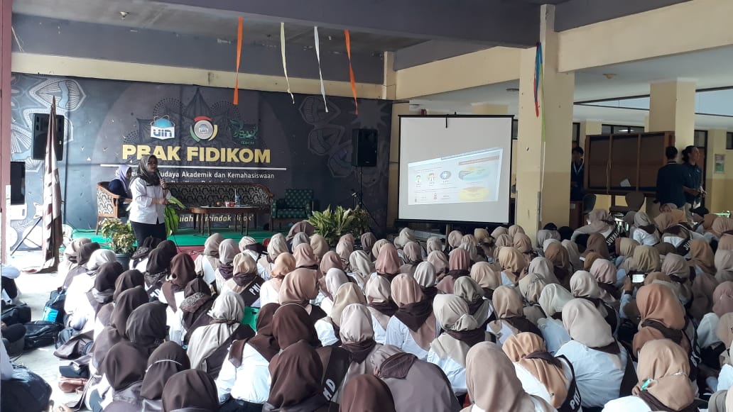 Penyuluhan Bahaya Penyalahgunaan Narkoba pada PBAK 2019 FIDIKOM UIN Syarif Hidayatullah Jakarta