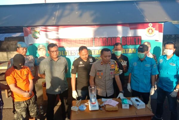 BNN Kota Tangerang Selatan Hadiri Pemusnahan Barang Bukti Sitaan Narkotika Polsek Ciputat