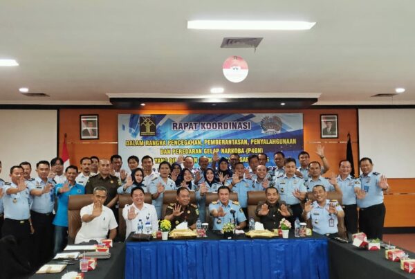 BNN Kota Tangerang Selatan Hadiri Rakor P4GN oleh WNA dengan Jajaran Penegak Hukum di Provinsi Banten