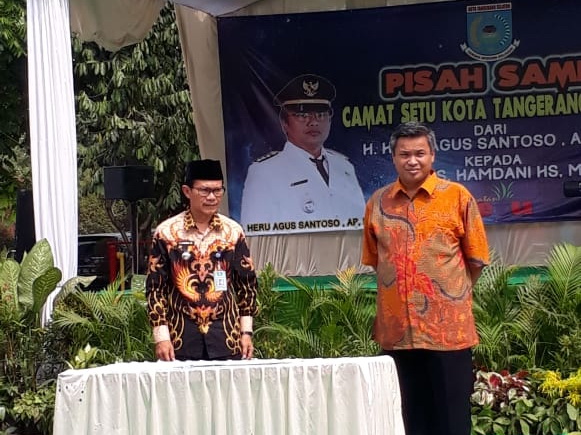 BNN Kota Tangerang Selatan Hadiri Sertijab dan Pisah Sambut Camat Setu BNN Kota Tangerang Selatan Hadiri Sertijab dan Pisah Sambut Camat Setu