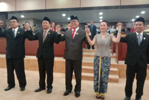 BNN Kota Tangerang Selatan Hadiri Rapat Paripurna Pengucapan Sumpah / Janji Pimpinan DPRD Kota Tangerang Selatan 2019 - 2024