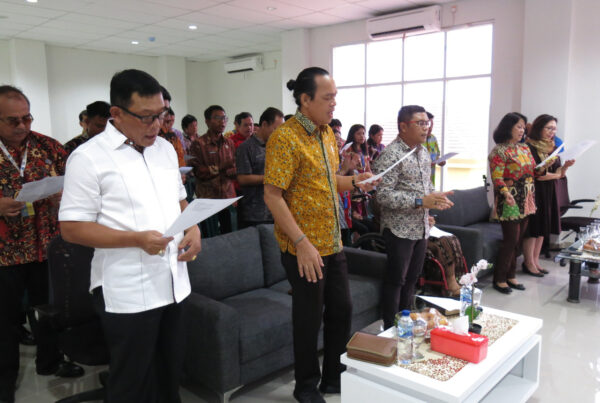Deputi Pemberantasan BNN RI menghadiri Pembinaan Rohani Umat Kristiani di BNN Kota Tangerang Selatan