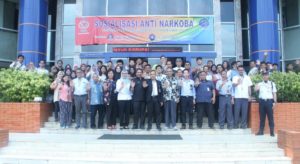 Sosialisasi P4GN dan Test Urine kepada Pegawai BATAN Kawasan Nuklir Serpong Lakukan