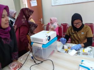 Puskesmas Pondok Cabe Ilir adakan Sosialisasi P4GN dan Test Urine Dalam Rangka Aktualisasi Inpres Presiden RI No. 6 Tahun 2018