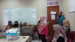 Puskesmas Pondok Cabe Ilir adakan Sosialisasi P4GN dan Test Urine Dalam Rangka Aktualisasi Inpres Presiden RI No. 6 Tahun 2018