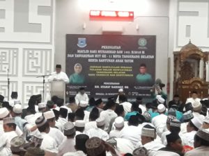 Peringatan Maulid Nabi Muhammad Shallalahu alaihi Wassalam 1441 H/2019 M dan Tasyakuran HUT Ke-11 Kota Tangerang Selatan serta Santunan Anak Yatim Tingkat Kota Tangerang Selatan