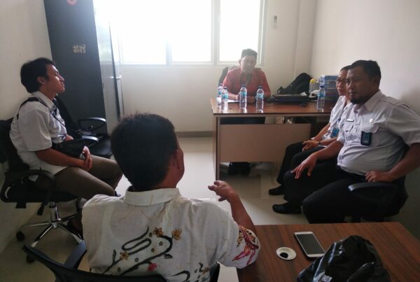 Pra koordinasi tim rehabilitasi BNN Kota Tangerang Selatan dengan pihak Kelurahan Kranggan terkait program IBM