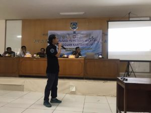 Sosialisasi Pemetaan Wilayah Gangguan Kantratibum Satpol PP Kota Tangsel