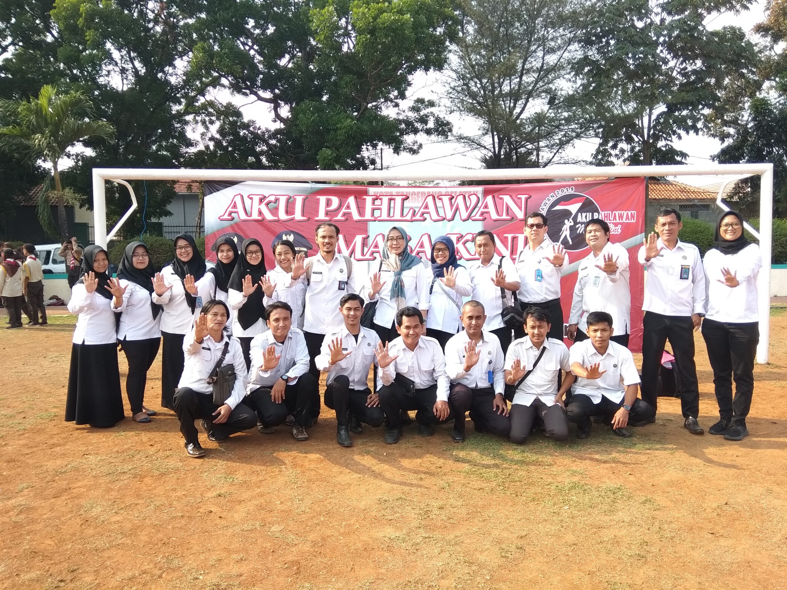 BNN Kota Tangerang Selatan Ikuti Upacara Peringatan Hari Pahlawan Tk, Kota Tangerang Selatan Tahun 2019