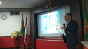 Sosialisasi P4GN dan Test Urine kepada Pegawai BATAN Kawasan Nuklir Serpong Lakukan