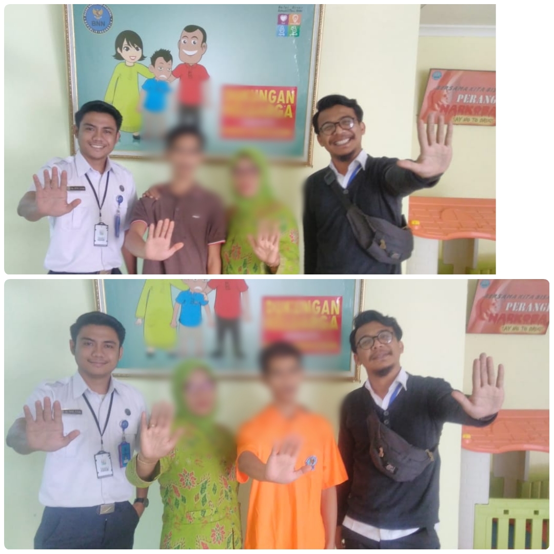 Petugas BNN Kota Tangerang Selatan antar Klien ke Babes Rehabilitasi Lido Petugas BNN Kota Tangerang Selatan antar Klien ke Babes Rehabilitasi Lido