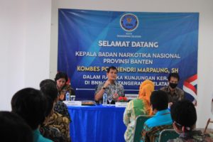 Kepala BNNP Banten: "Bekerjalah dengan Ikhlas"