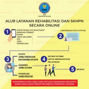 Alur Layanan Rehabilitasi dan SKHPN Secara Online