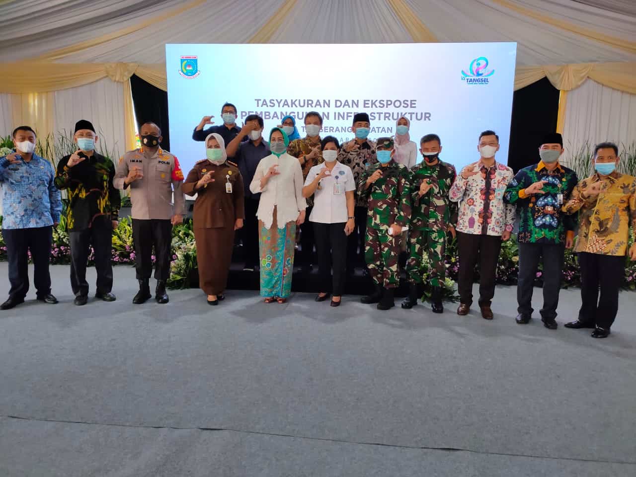 BNN Kota Tangsel Hadiri Ekspose Pembangunan Infrastruktur Kota Tangsel Tahun 2020