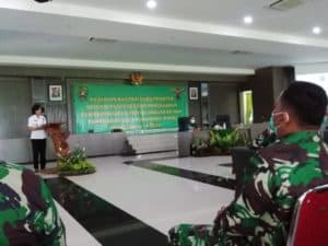 Kepala BNNK Tangsel Sosialisasikan P4GN pada Prajurit Puspenerbad TNI