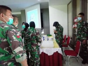 Kepala BNNK Tangsel Sosialisasikan P4GN pada Prajurit Puspenerbad TNI