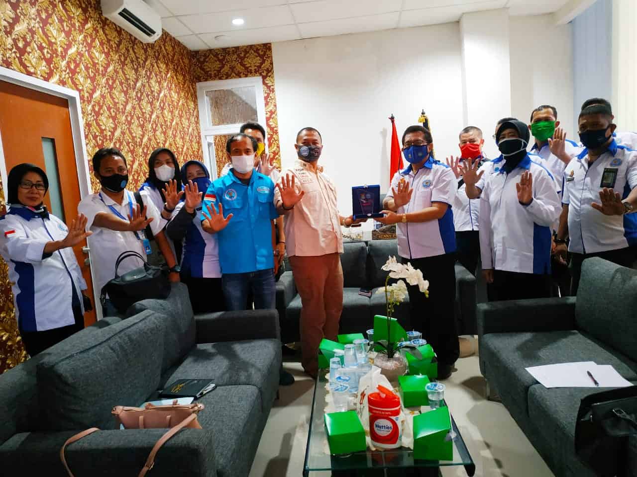 BNN Kota Tangerang Selatan Terima Kunjungan BNK Tangerang Dalam Rangka Kaji Terap
