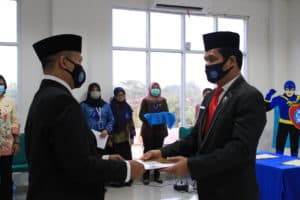 Acara Pengambilan Sumpah dan Pelantikan Pejabat Eselon IV di Lingkungan BNN Kota Tangerang Selatan