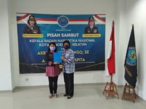 Acara Pisah Sambut Kepala BNN Kota Tangerang Selatan