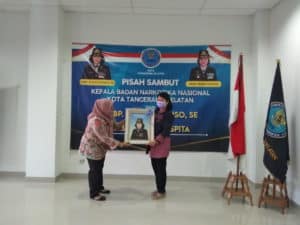 Acara Pisah Sambut Kepala BNN Kota Tangerang Selatan