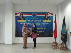 Acara Pisah Sambut Kepala BNN Kota Tangerang Selatan