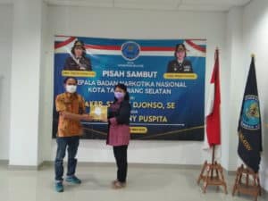Acara Pisah Sambut Kepala BNN Kota Tangerang Selatan