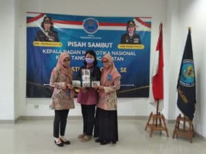 Acara Pisah Sambut Kepala BNN Kota Tangerang Selatan