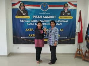 Acara Pisah Sambut Kepala BNN Kota Tangerang Selatan