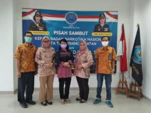 Acara Pisah Sambut Kepala BNN Kota Tangerang Selatan