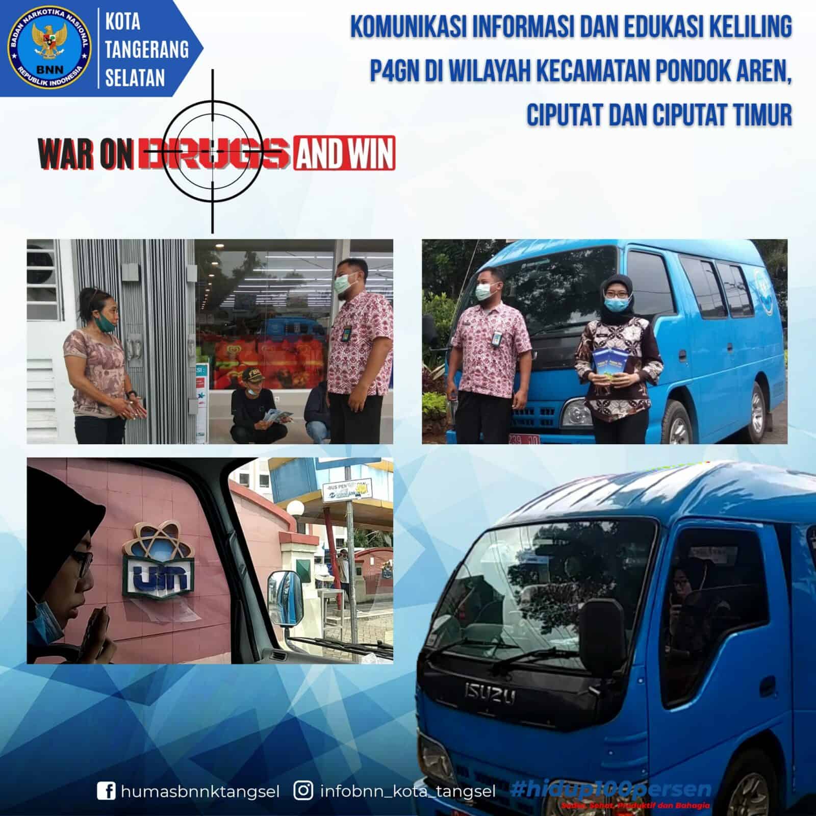 Komunikasi, Informasi dan Edukasi (KIE) Keliling
