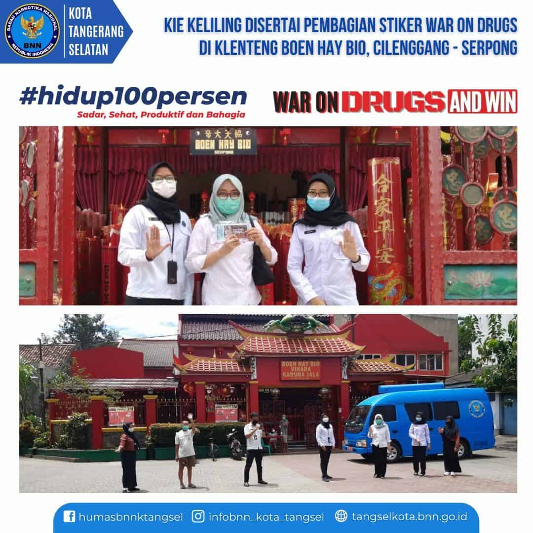 Komunikasi, Informasi dan Edukasi (KIE) P4GN Keliling di Wilayah Kelurahan Serpong dan Cilenggang