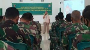Sinergitas BNN Kota Tangerang Selatan dengan Batalyon Arhanud 1/PBC/1 Kostrad, Ciptakan Prajurit TNI Bersih Dari Penyalahgunaan Narkoba