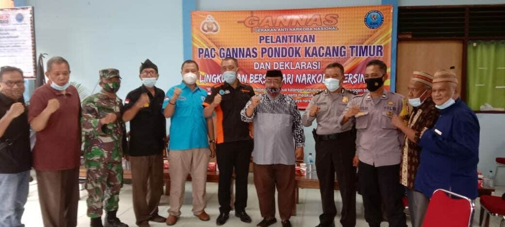 BNN Kota Tangsel Hadiri Acara Pelantikan DPC GANNAS Pondok Kacang Timur BNN Kota Tangsel Hadiri Acara Pelantikan DPC GANNAS Pondok Kacang Timur