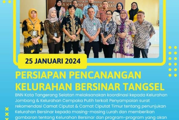 Persiapan Pencanangan Kelurahan Bersinar Tangsel